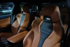 Innenraum eines Sportwagens